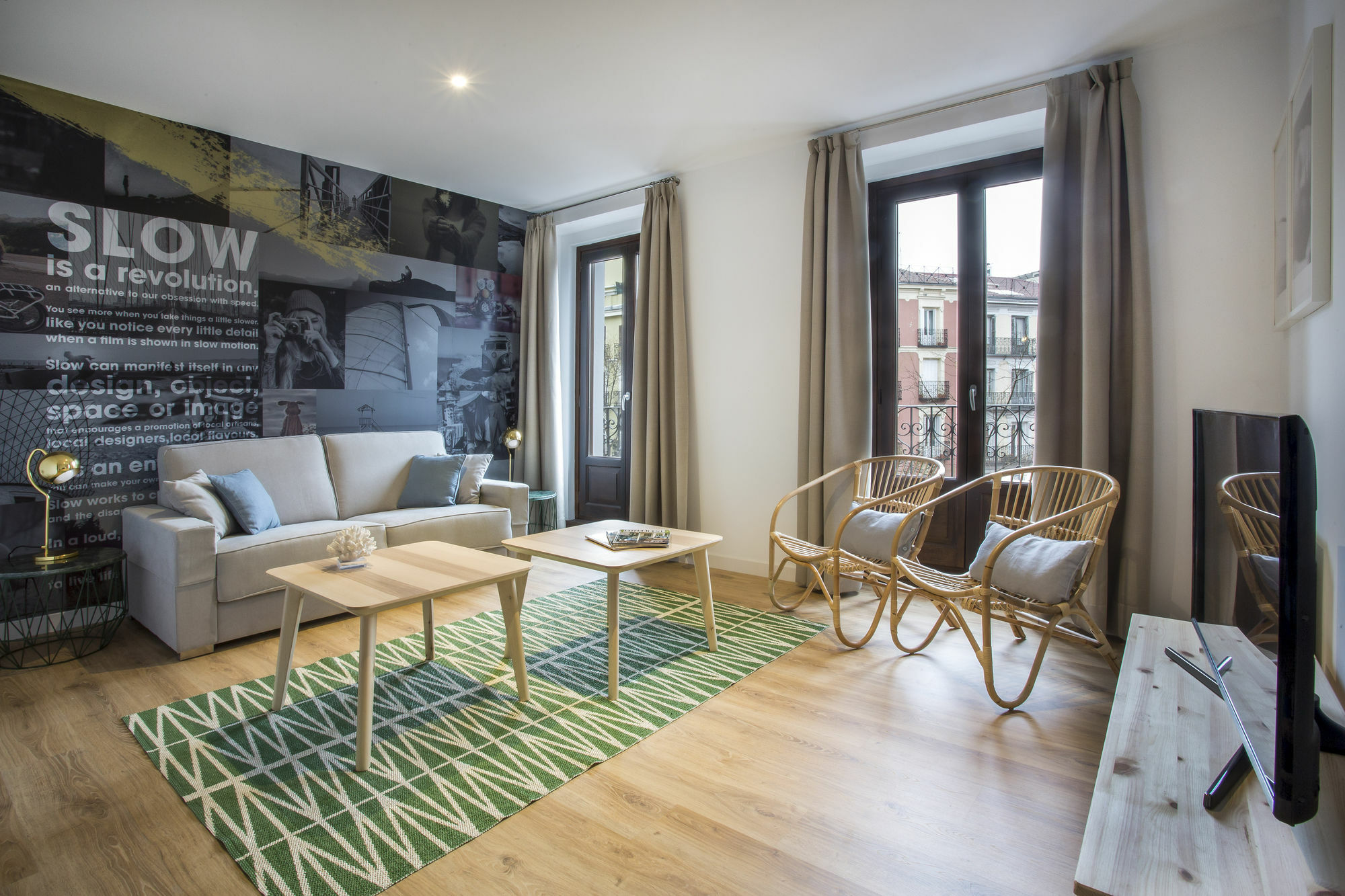 Slow Suites Luchana Madrid Eksteriør billede